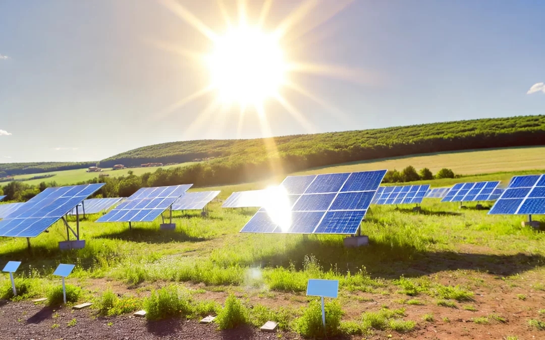 Zonnepanelen in de zomermaanden